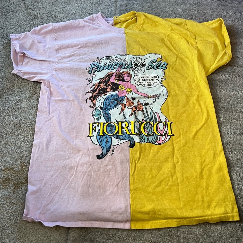 FIORUCCI Princess Of The Sea T-Shirt in Rosa